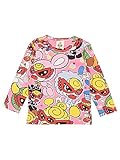 (マイファーストヒステリック) MY FIRST HYSTERIC SUPER POP MONSTER総柄 長袖Tシャツ 90cm ピンク
