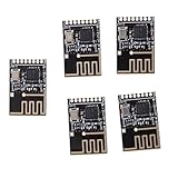 IPOTCH 5点セット　ミニ ワイヤレス RFトランシーバモジュール　2.4GHz　NRF24L01 SMD 　