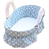 ベビーキャリー クーファン | 3WAY キャリークーファン メイズ素材で固綿敷きマットが付いた ” コイン・ドット - Coin dot - ”