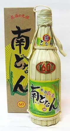 Amazon Co Jp 泡盛 お買い得6本 南どなん クバ巻 花酒 60度 600ml 6 食品 飲料 お酒