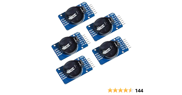 Amazon Co Jp Hiletgo 5個 Ds3231 At24c32 クロックモジュール リアルタイムクロックモジュール Iic Rtcモジュール Arduino用 バッテリーなし パソコン 周辺機器