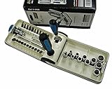 HAZET ハゼット 1/4 ラチェット・ソケットセット 38ピース ポルシェバージョン 856-1-PD
