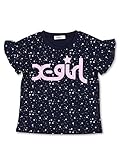 (エックスガール ステージス) X-girl Stages ﾄﾞｯﾄ総柄 袖ﾌﾘﾙTシャツ 90cm