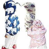 monoii 子供 日よけ パーカー ベビー UVカット パーカー 薄手 長袖 b929