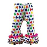 Reflectionzベビーガールズマルチカラー水玉模様フリル付きレギンス12 – 18 M