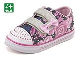[スケッチャーズ] SKECHERS 女の子 男の子 キッズ ベビー 子供靴 運動靴 通学靴 スニーカー S ライト チット チャット 光る靴 S LIGHT-CHIT CHAT-GLAMOUR DA