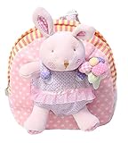 (コ-ランド) Co-land 子供 リュック 女の子 キッズ リュックサック ベビー 鞄 こどもバック ぬいぐるみ バックパック 通学 通園 遠足 ウサギ
