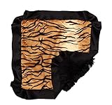 Bubblegum Divas Baby Boy Blanket Little Tigerサファリジャングルテーマ30 " x 35 "インチ正方形