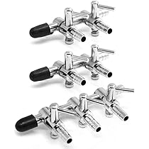 5分岐エアー エアー5分岐 エアーコック 21個 5個】一方コック エアーチューブ用 分岐コック エアレーション