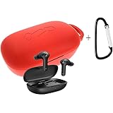 Anker Soundcore Life P2ケース [HVUYAL] Anker Soundcore Life P2適用 紛失防止用のフックを搭載した 軽量 キズ防止 防震 防塵 耐衝撃 傷つきにくい 柔らかなシリカゲルのスポーツクールなデザイン 