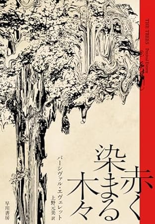 赤く染まる木々