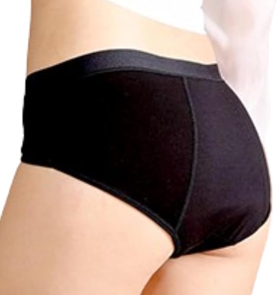 Mother Terrace Sanitary Water Absorbing Shorts, Up to 1.1 fl oz (30 cc), Sanitary Shorts, Menstrual Use, Large Flow Absorption, Absorbent, Absorption, Menstrual Cotton, Urinary Leak Resistant, Pants - 1