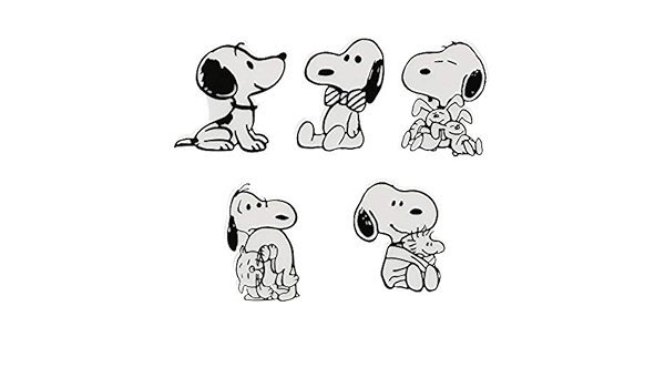 Amazon スヌーピー ダイカットクリップマグネット Peanuts 70周年 第2弾 S 5柄 各10個 50個セット ネコビン入り 状差し メモホルダー 文房具 オフィス用品