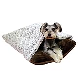 ドギーマン 寝ぶくろ保温クッション M ベルベットリッチ