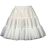 [アトリエ・フク] フリルいっぱいパニエ ４８ｃｍ丈