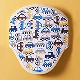 【（両面柄）BOOBOO】　【両面柄タイプ】巻いてもかわいい柄が出る☆首かっくんにならない頭あて　ヘッドサポート☆エルゴ・コラン他社抱っこひもにも！