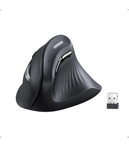 Amazon | ZLOT Vertical Gaming Mouse,Wired RGB Ergonomic USB