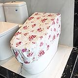 PURE-O トイレ用品 トイレカバー トイレふたカバー 便器カバー 便座ふたカバー 防水 防塵 銀塗り 汎用（スマート便器用カバー）