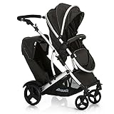 Hauck Duett 2 Tandem Stroller, Black by Hauck