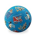 Crocodile Creek Vehicles Blue Playground Ball 7 inches Toy [並行輸入品]