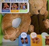 Goldbug Go and Grow Travel set includingストラップカバー、ネックロール、and Bearバックパック
