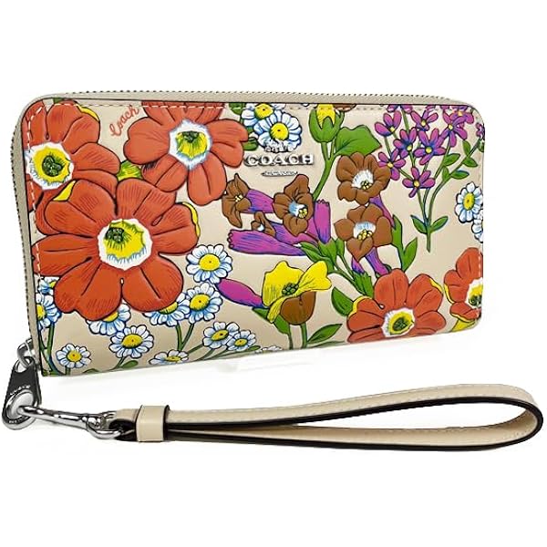 Amazon | [コーチ] 財布 アウトレット クラスター フローラル プリント