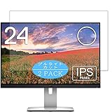 2枚 VacFun ブルーライトカット フィルム ， Dell モニター ディスプレイ 24インチ U2415 デル 向けの ブルーライトカットフィルム 保護フィルム 液晶保護フィルム（非 ガラスフィルム 強化ガラス ガラス ）