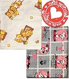 100% Organic Cotton Soft Large Flannel Baby Receiving Swaddling Blankets for Baby Girl Boy Newborn S