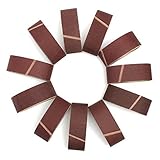 Generic 10pcs 90x620mm 40-600 Grit Zirconia Abrasive Sanding Belts for Sanding Wood Grinding Work