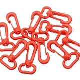 KUKU工房 プラスチックナスカン 内径20mm 10個セット (B03.ホワイト)