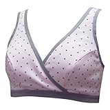 ネトゥル パッド無しドット柄ハーフトップ L ピンク 5838