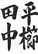 習字で平櫛田中 習字シリーズ (Wonder Style)
