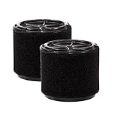 WORKSHOP Wet/Dry Vacs WS14045F2 Wet Application Foam Filter for Wet Dry Shop Vacuum (2 Pack), 3 to 4