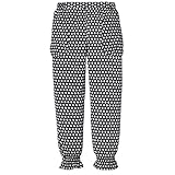 monkuwa Wガーゼモンペパンツ シードネイビー L