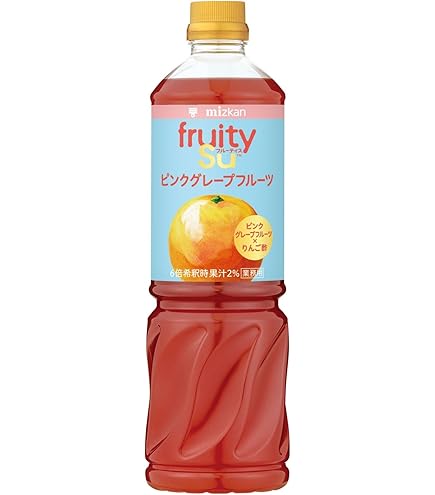 Amazon.co.jp: Mizkan Fruits Pink Grapefruit 33.8 fl oz (1,000 ml