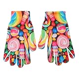 Honel 手袋 防寒 防風 タッチスクリーン手袋 スマホ対応 手袋 自転車防寒用 静電気防止（ロリポップ）