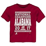 NCAA Boys NCAAフットボールチャンピオン半袖Tee レッド