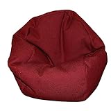 Ahh! Products Denim Brick Red Bean Bag Chair for Dolls [並行輸入品]