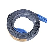 スリングベルト 幅100mm 使用荷重4t ベルトスリング 繊維ベルト 吊りベルト クレーンベルト 帯ベルト 吊り上げ 作業用 屋外 建設機械 船舶 運搬作業 ポリエステル素材 土木 農林業 造船 (