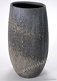 藍すみ長花入　11号 （信楽焼・花瓶・花入れ・花器・壺・壷・水盤・H）　※幸せを呼ぶ幸運の黄色「風の水琴工房オリジナルキーホルダー」付きセット商品