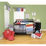 Trend Lab 6-Piece Crib Bedding Set (Dr. Seuss Cat in the Hat - Black/White) by Trend Lab [並行輸入品]