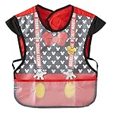ベビー 食事エプロン 袖なし 防水 半袖 なりきりエプロン 265 (ミッキー) [並行輸入品]