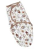 luyusbaby Baby SleepingバッグWearable Blanket Infantおくるみピュアコットン L(3-6 Months) ホワイト