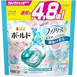 ボールド 洗濯洗剤 ジェルボール4D フレッシュフラワーサボン 詰め替え 53個 【Amazon.co.jp限定】
