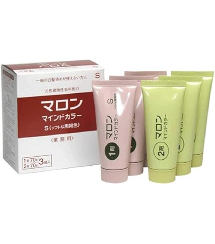 Amazon | マロン マインドカラー B 明るいブラウン 140g ×6個 | マロン