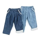 Youpi!(ユッピー) ロールアップパンツ (80～130cm) キムラタンの子供服 (19066-171a) ブルー 100