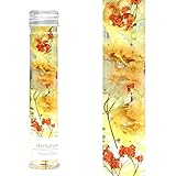 ハーバリウム ハーバリュウム プリザーブドフラワー ドライフラワー イエロー