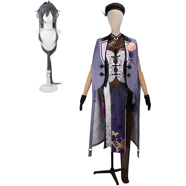 Amazon.co.jp: [Briskyjp] 綺沙良 コスプレ衣装 WIG 付き : ホビー