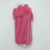 24pc Plastic Fork & Spoon Cutlery Set (Pink) by 4SGM [並行輸入品]