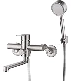 Amazon | TOTO 浴室用 壁付シングルレバー混合栓 170mmコンフォート